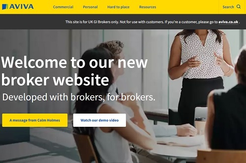 Aviva-new-broker-website